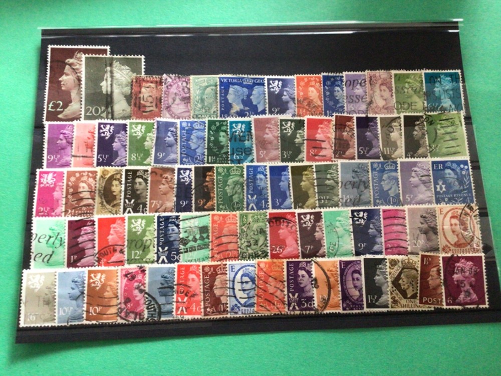 Great Britain used stamps A20069
