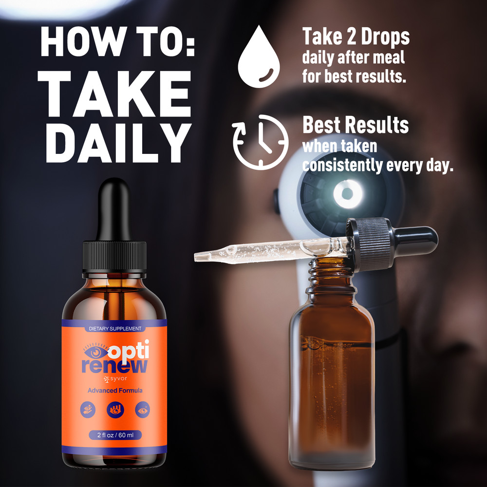 3 - Opti Renew Drops Enhance Vision, Support Healthy Eye Function 90 Servings