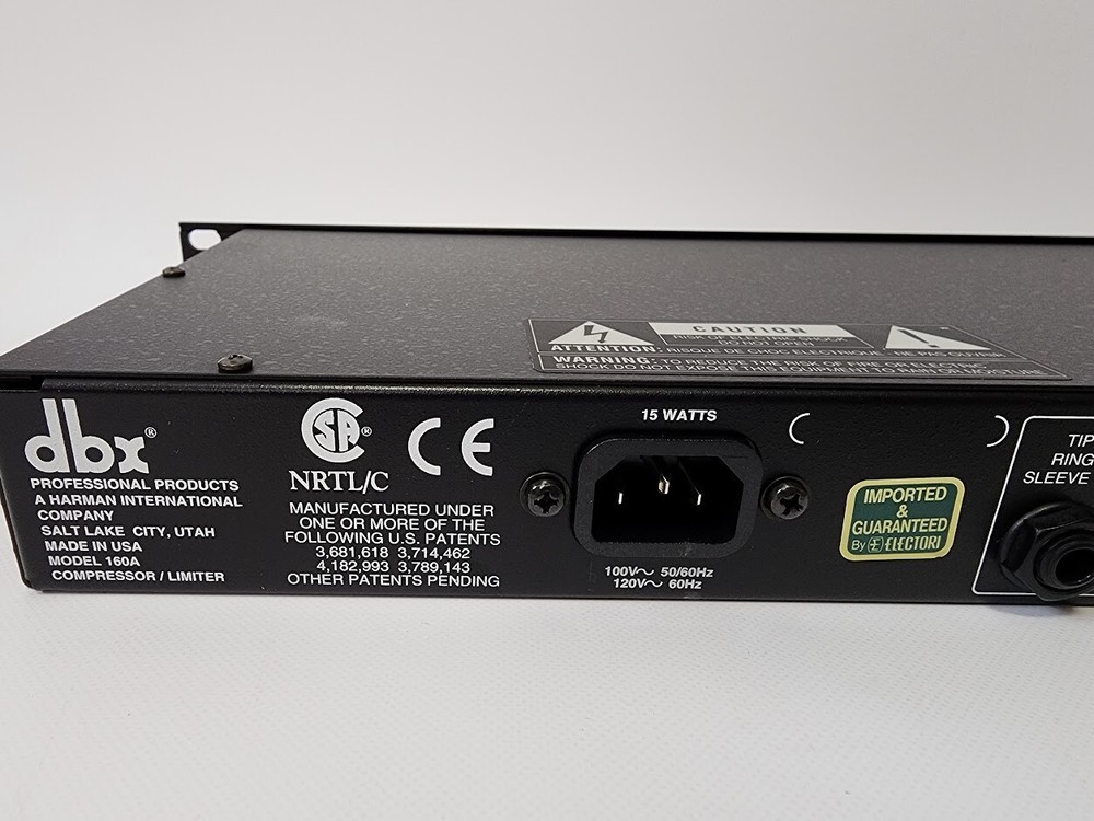 DBX 160A Professional Compressor Limiter Signal Processor