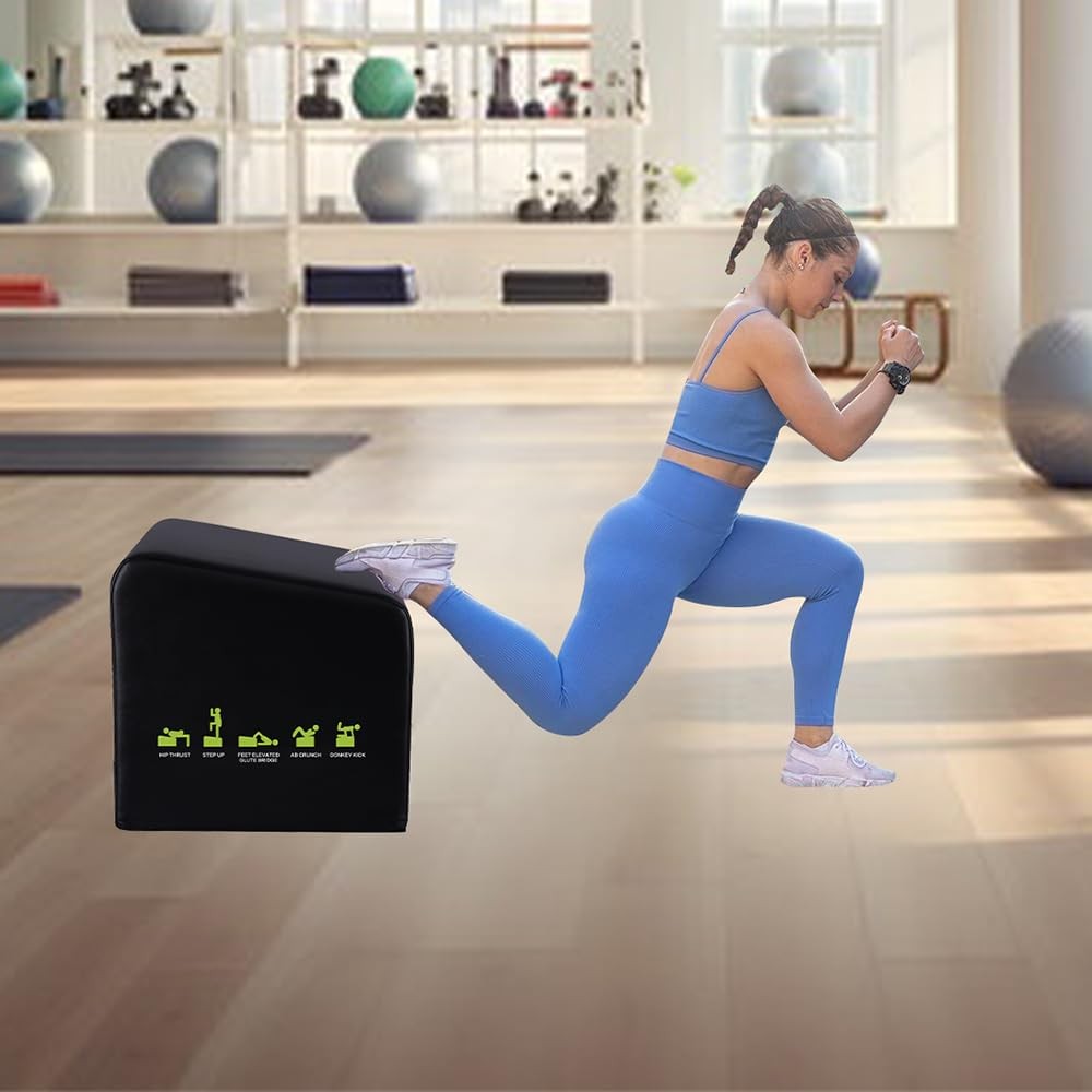 WINDFOOT Hip Thrust Machine & Glute Bridge Exercise Machine, Hip Thrust Bench...