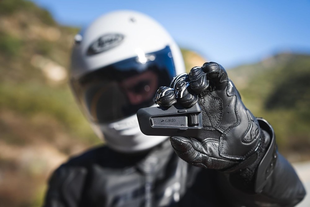 PACKTALK PRO Motorcycle Helmet Communication System Intercom, Crash Detection...