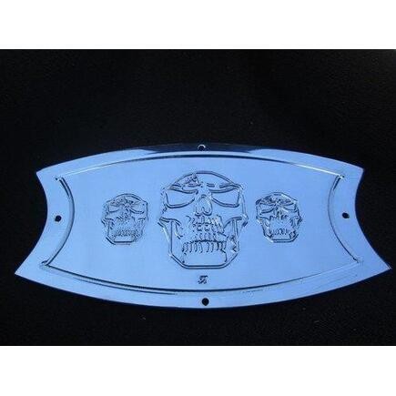 Aranda BPSKULL Stainless Skull Step Plate