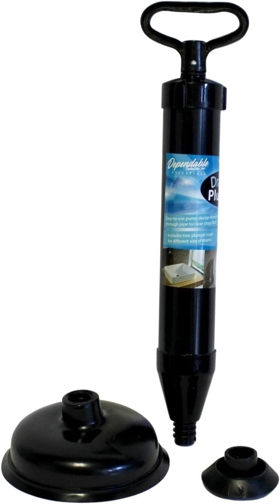 High Pressure Powerful Pump Multi-Drain Plunger Bathroom Kitchen Toilet Shower