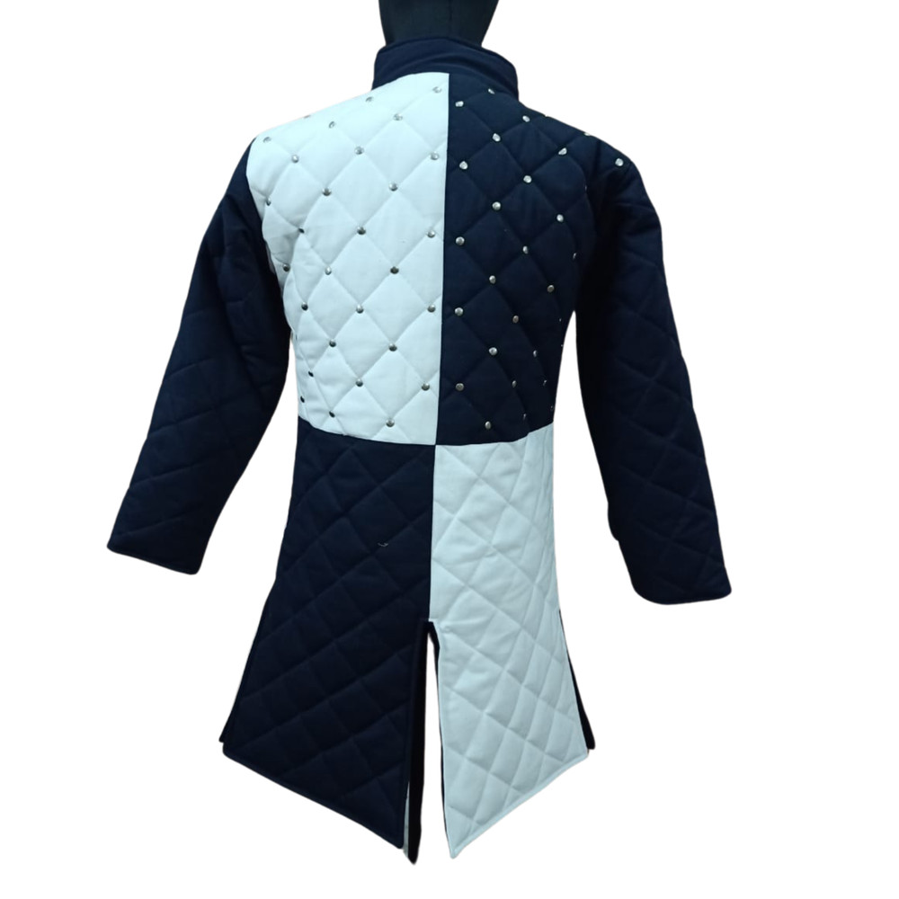 Medieval Padded Armor Jacket for Men & Women – Lightweight Protective Undercoat