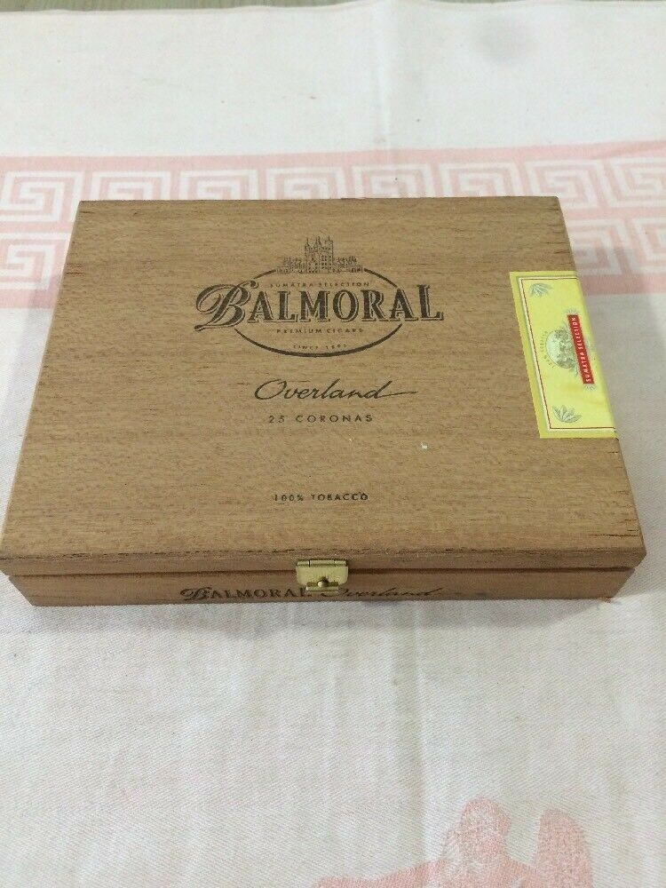 Balmoral Overland Empty Wooden Box