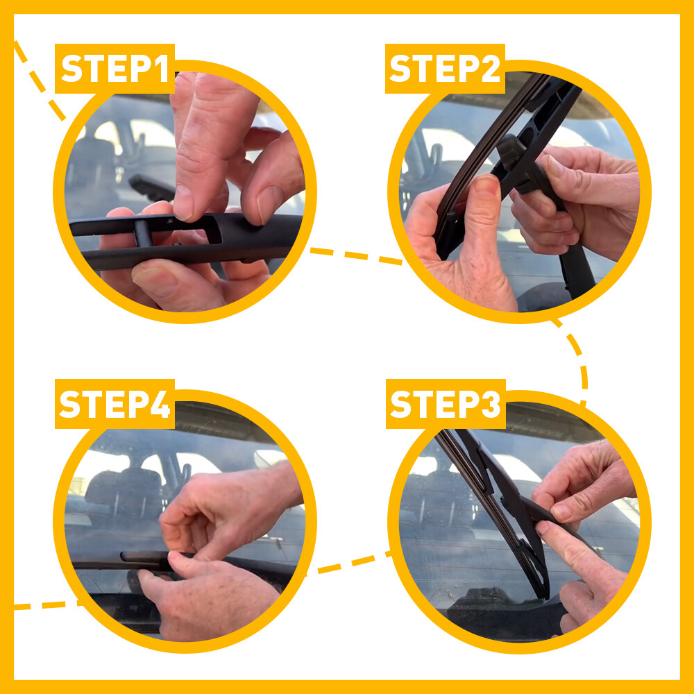 Rear Windshield Wiper Blade For Dodge Journey 2009-2018 Back WindScreen Wiper