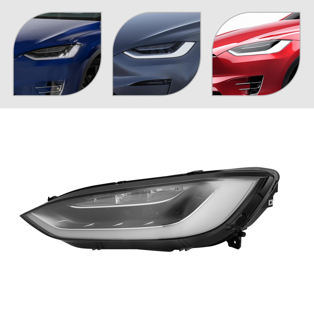 For 2015-2019 Tesla Model X LED Headlight Assembly Headlamp Left Driver Side LH