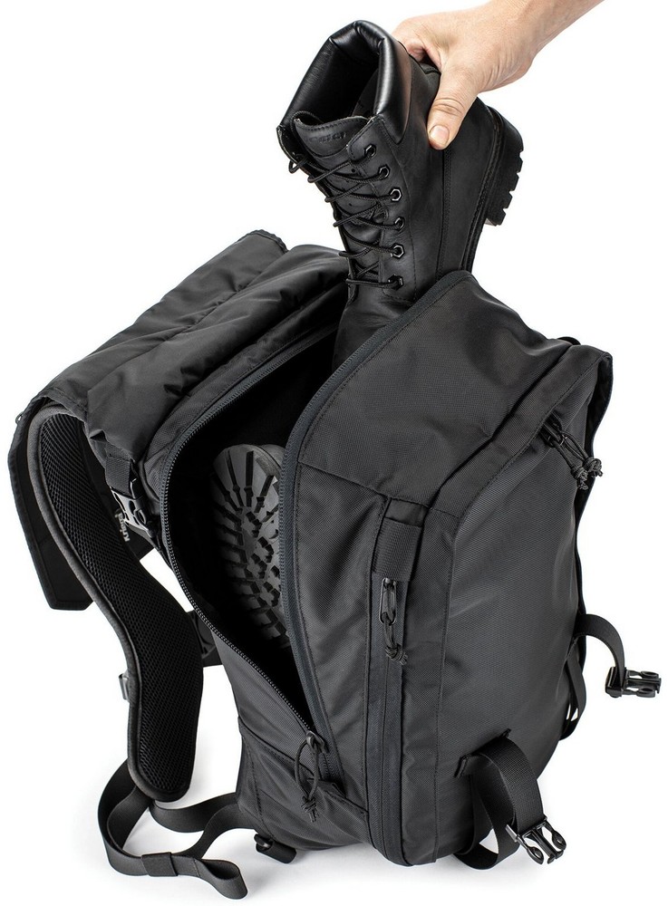 Kriega Max28 Expandable Backpack Black