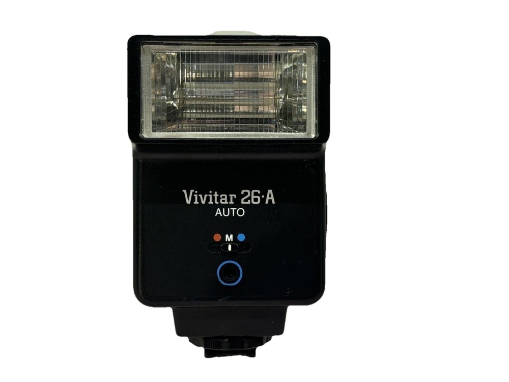 Vivitar Auto 26-A Electronic Flash Shoe Mount EUC 🔥