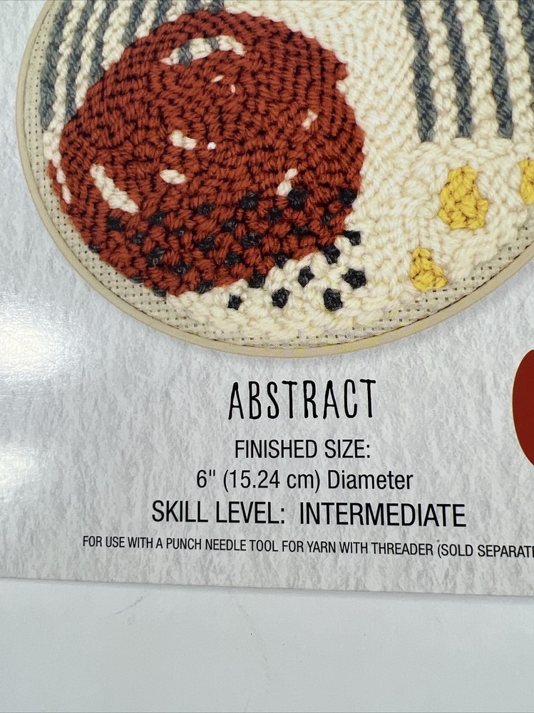 Needle Creations Punch Needle Kit Abstract Skill Level Intermediate New