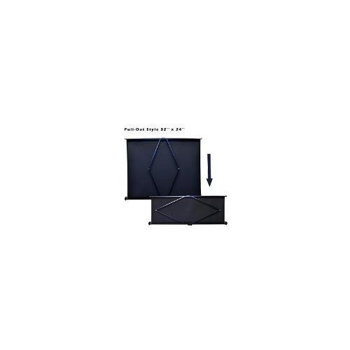 Pyle 40" Projector Screen, mobile Pull-Out Style Portable32'' x 24'' (PRJTP46)