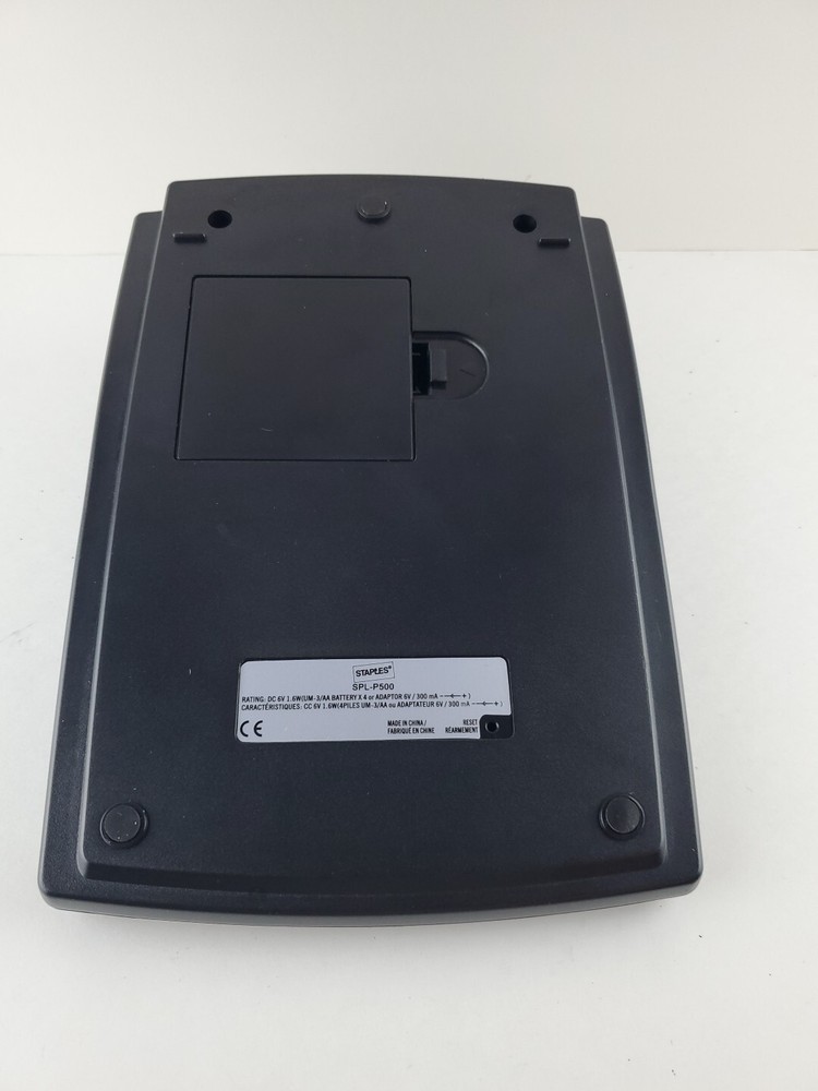 Staples Printing Calculator SPL-P500 12 Digit Tested