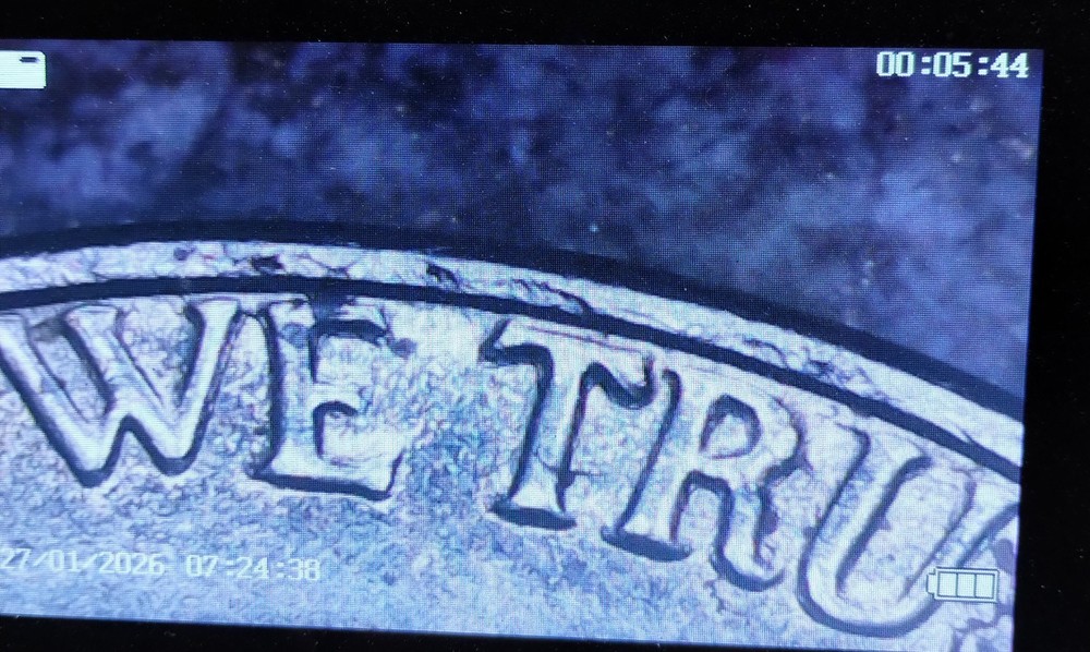 1962 Uncirculated Jefferson Nickel Multiple Errors/DD. No Initials.