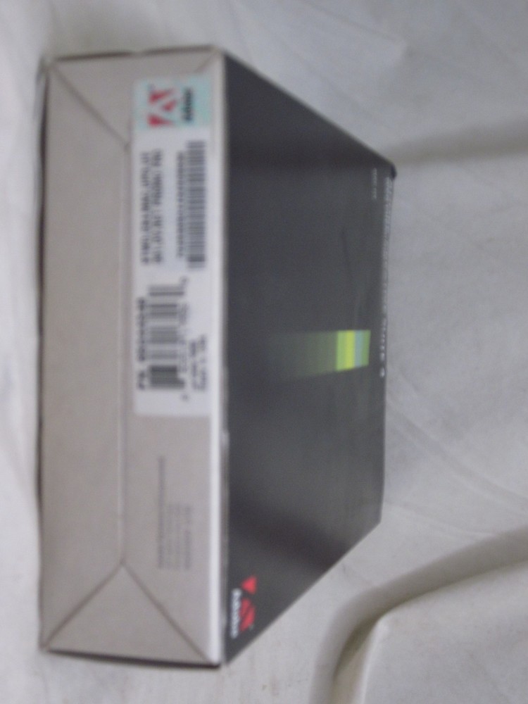 * ADOBE CREATIVE SUITE 4 WEB PREMIUM MAC OS 5.5 MASTER COLLECTION *NOTE