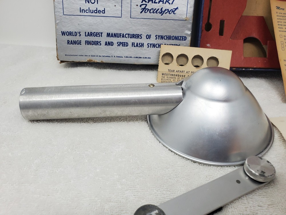 Kalart Safety First De Luxe Speed Flash Unit With Box