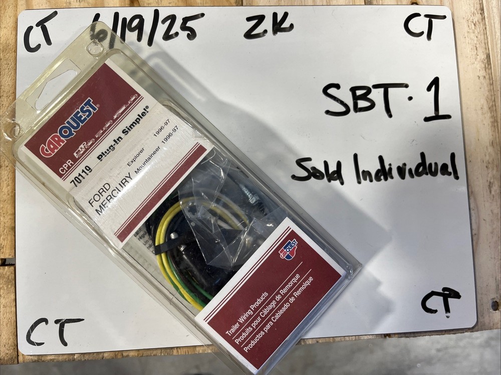 CarQuest CPR 70119 Ford/Mercury Trailer Wiring