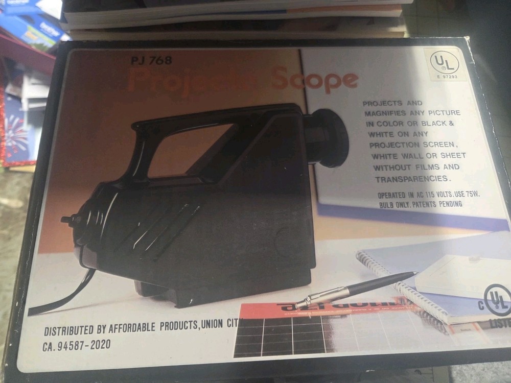 Vintage Projecta Scope PJ768 Image Magnifier