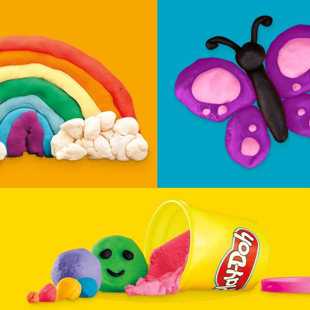 Vibrant Play-Doh Modeling Compound Set - Creative Classroom Gift for Ages 2+