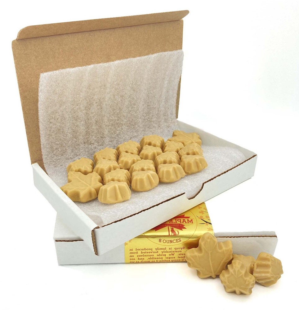 Nova Maple Candy - Pure Maple Syrup Sugar Leaf Candy