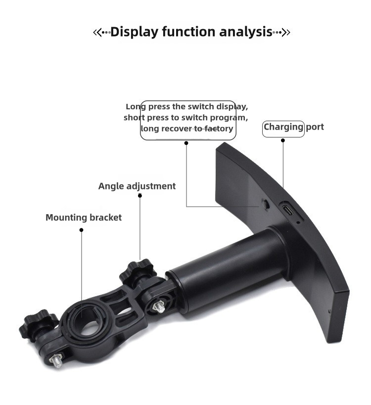 Bicycle Taillight,LED Taillight,App content edit,Bluetooth control