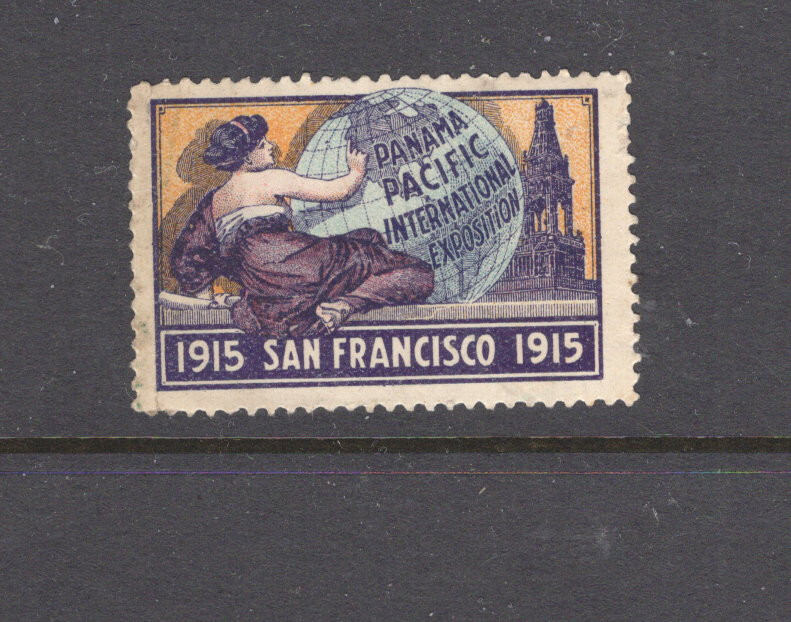 US   1915  San  Francisco  label  mint  NH