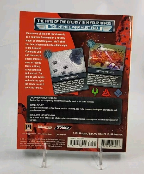 Supreme Commander - Official Strategy Guide (Bradygames)