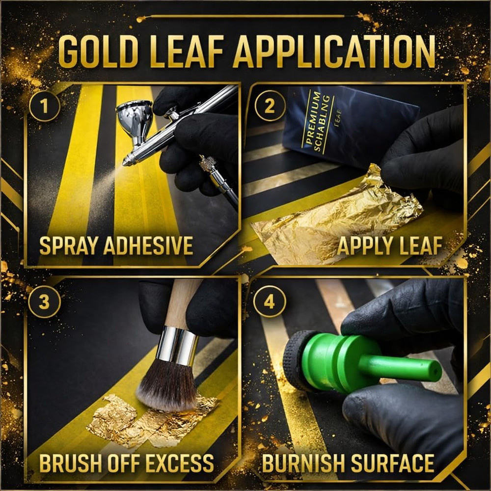 Spin-Able Gold Leaf