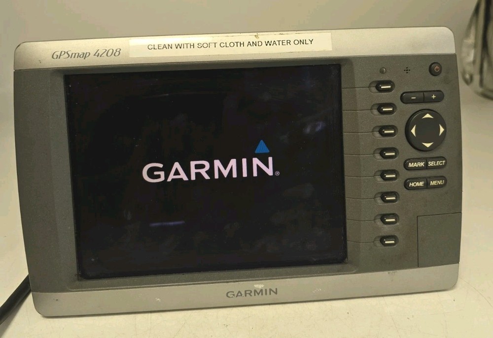 Garmin Gpsmap 4208 Chartplotter / Sonar Display Radar Fishfinder