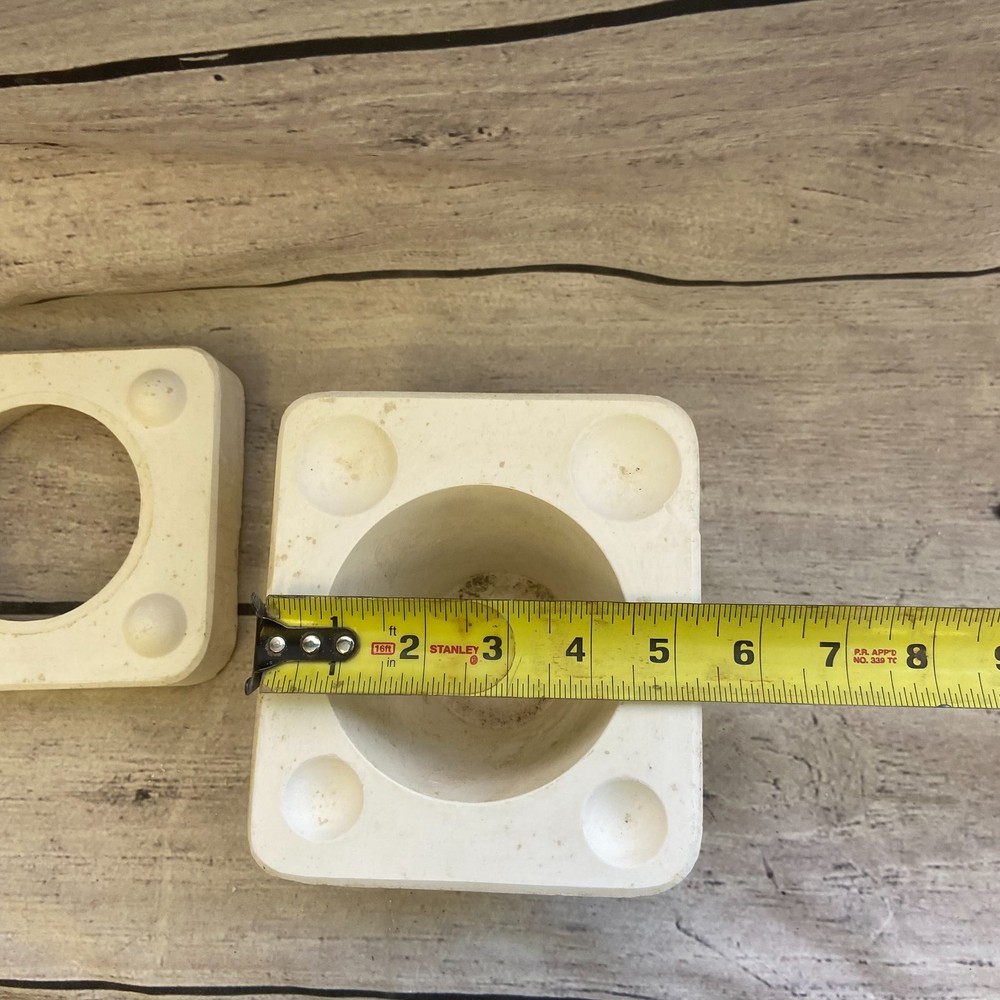 Unbranded Ceramic Casting Mold Round Plain Cup #W-462