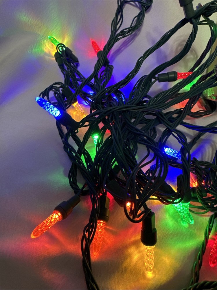 2-Pack Bethlehem Lights Mini Faceted 17FT Battery LED String Lights SEALED BOXES