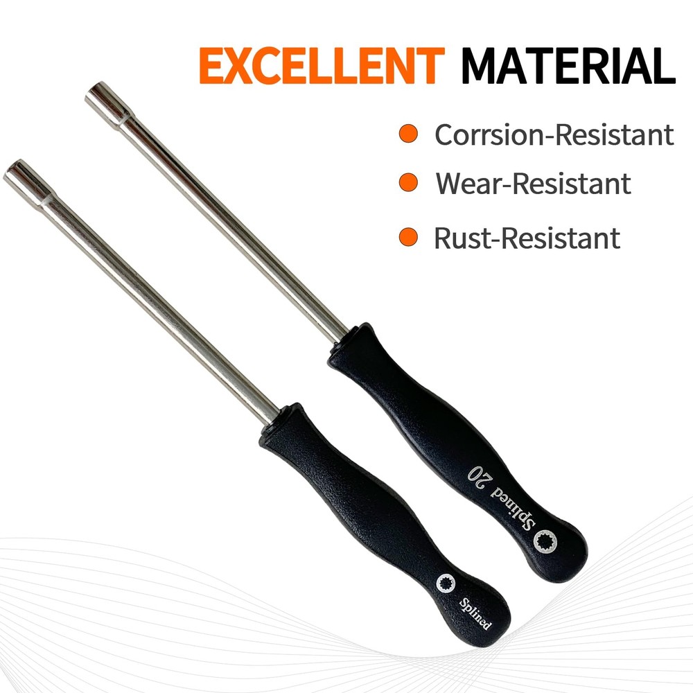 Carburetor Adjustment Tool (21-Teeth Splined+20-Teeth Splined)Screwdriver
