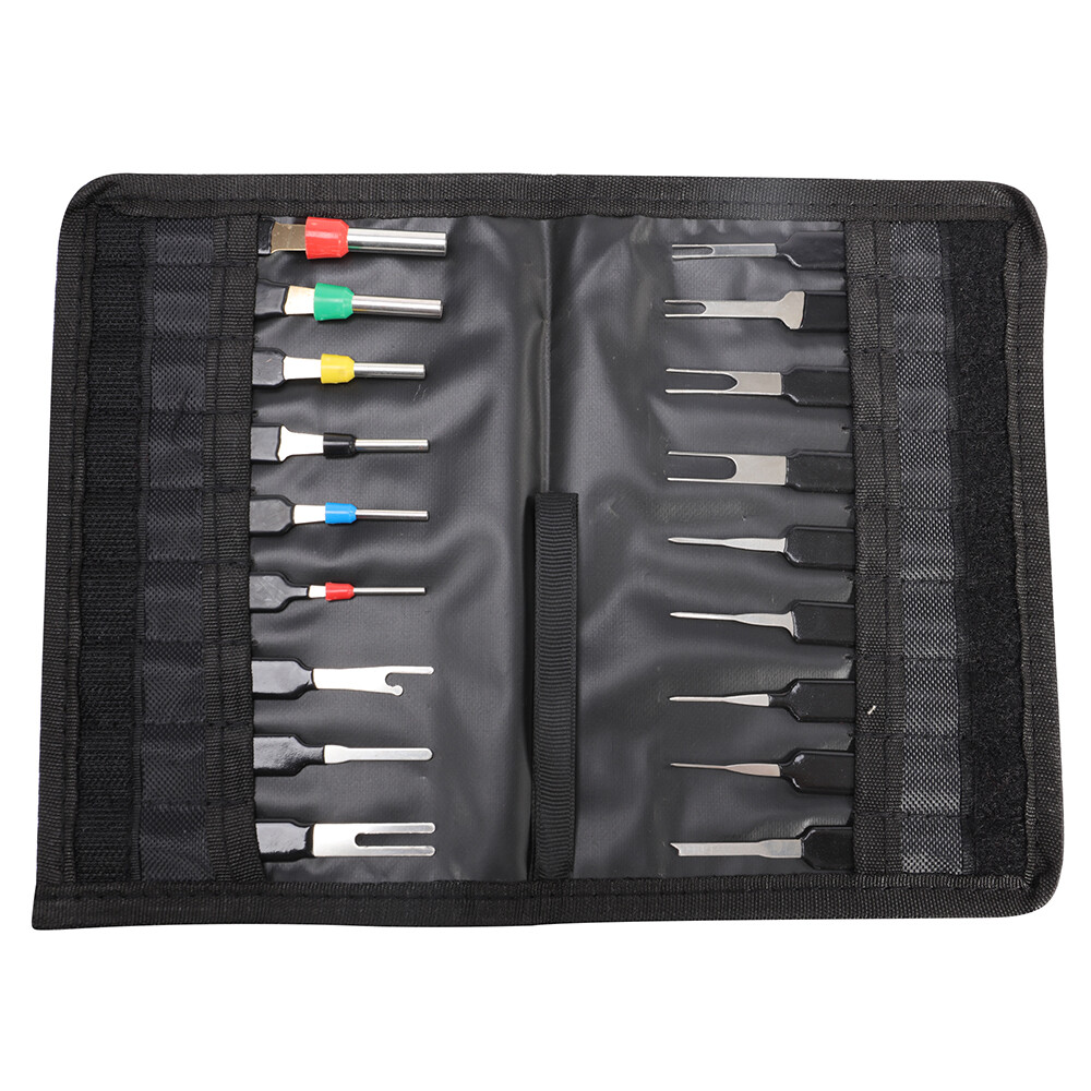 18PCS Car Terminal Removal Tool Kit Wire connector Pin Release Extractor Puller
