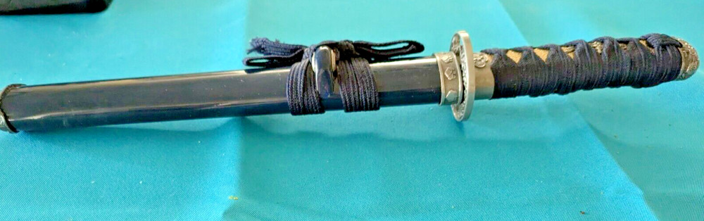Black Tanto Samurai Dagger by Toledo Spain