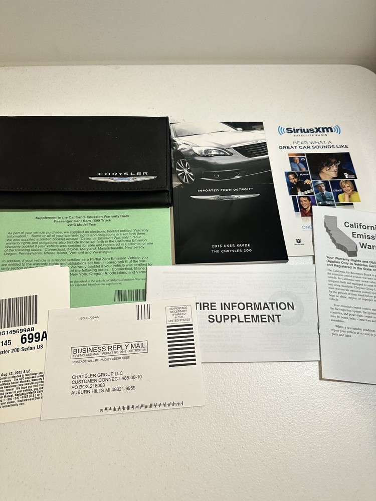 2013 User Guide The Chrysler 200