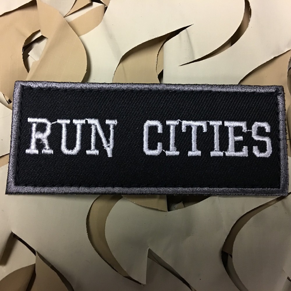 NEW HK Army Paintball Patch - Run Cities