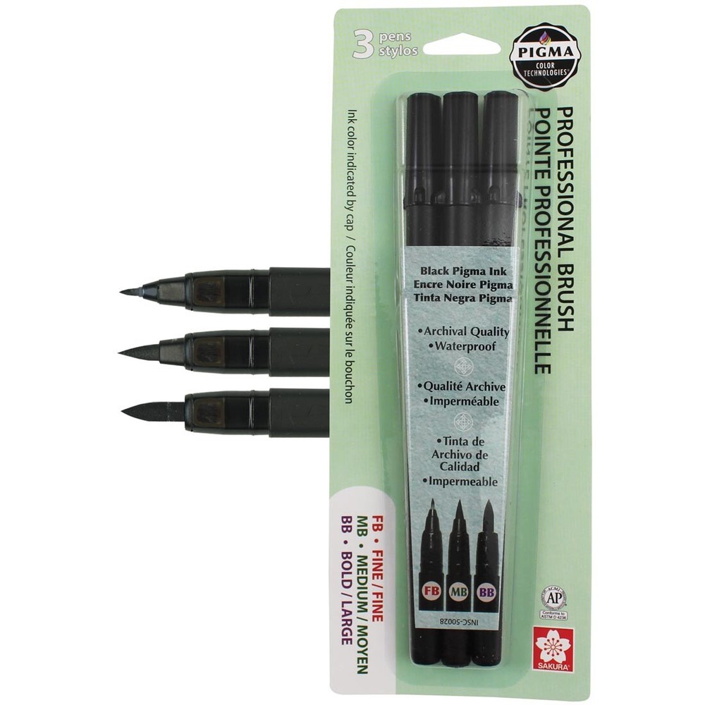 Sakura Pigma Professional Brush Pen Set