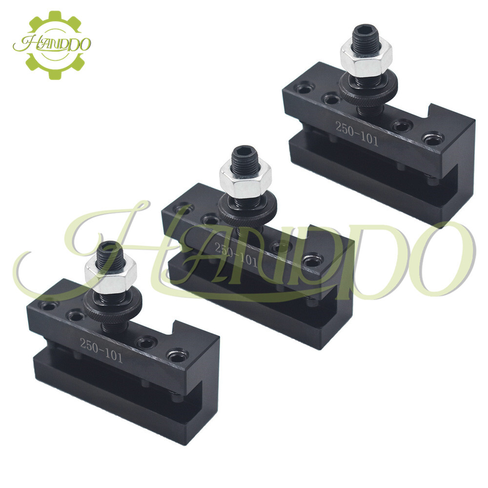 AXA #1 250-101 Quick Change Tool Post Turning & Facing Holder For Lathe 3 PACK