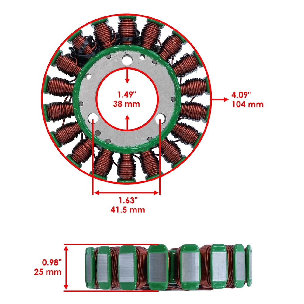 Stator & Regulator & Gasket for Suzuki GS1000E 1980