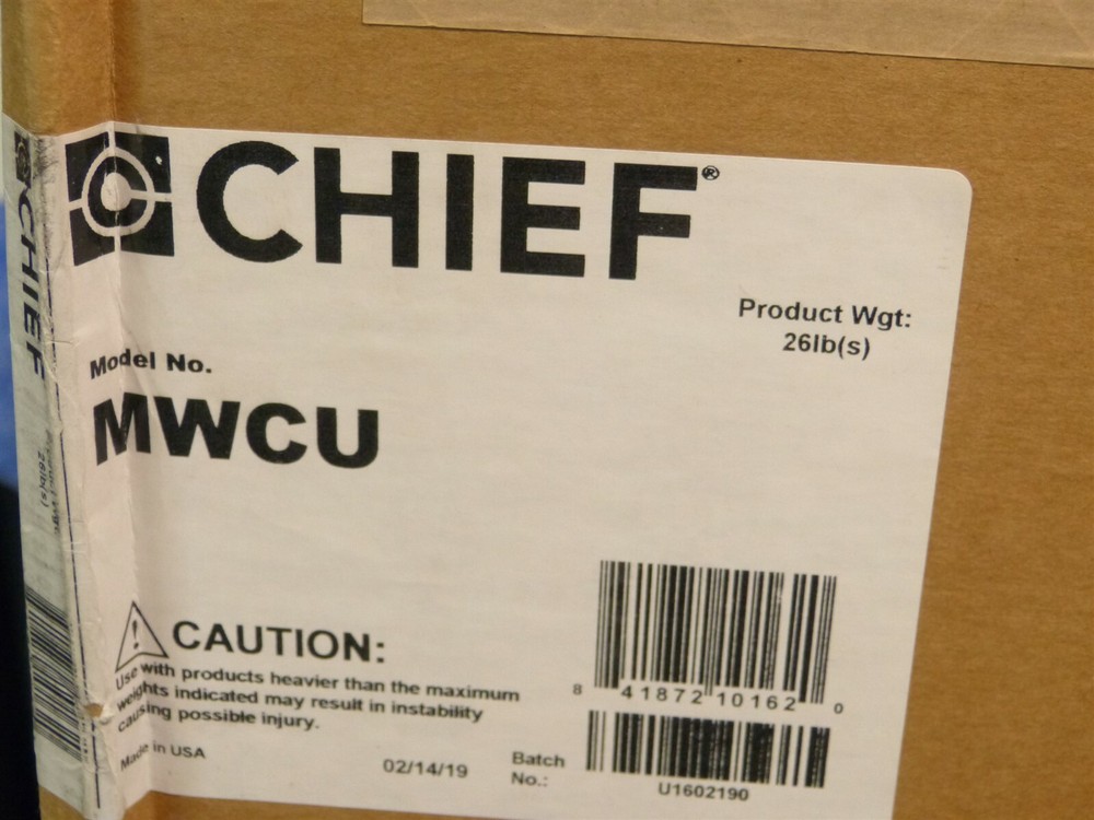 NEW Chief MWCU Medium Tilt Mount with CPU Storage (Q29)