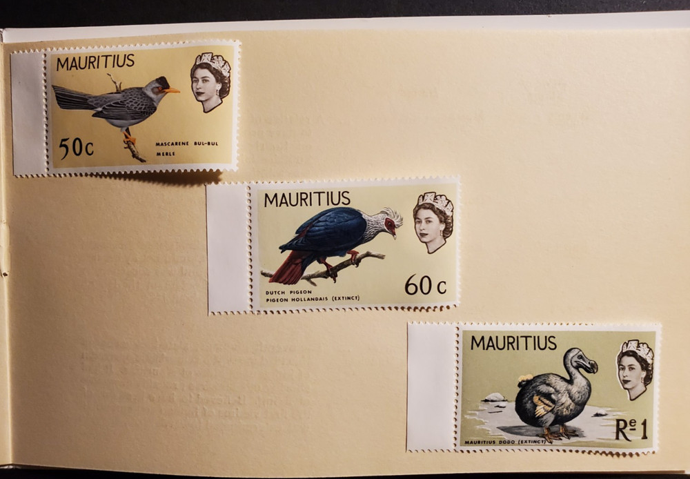 Mauritius Postage Stamp Booklet - Birds 1965 Complete Never Hinged
