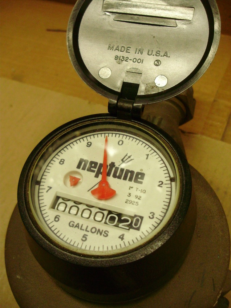 Neptune T-10, 1" Water Meter