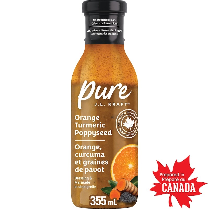 2-Pack Kraft Orange Turmeric Poppyseed Dressing & Marinade