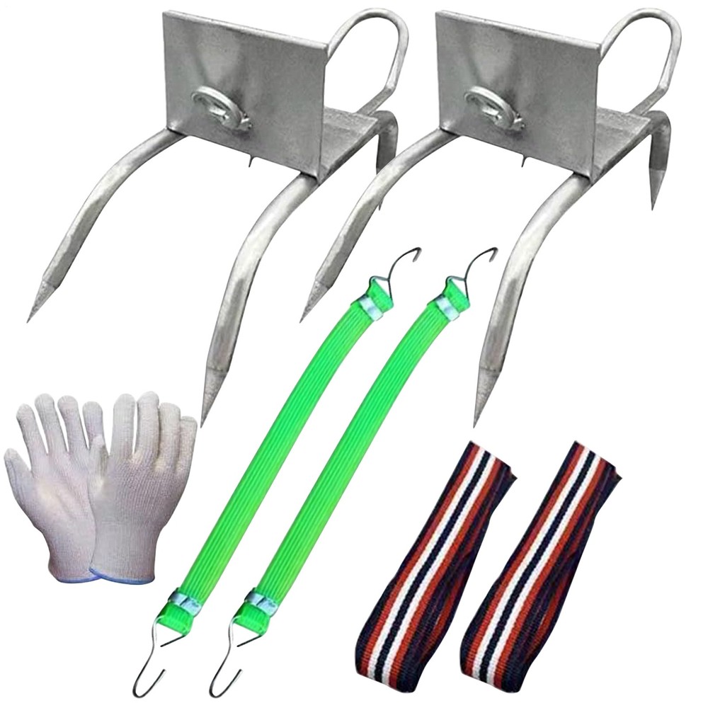 Tree Climbing Spikes For Tree Work Secure Fit Portable Gear Equipment