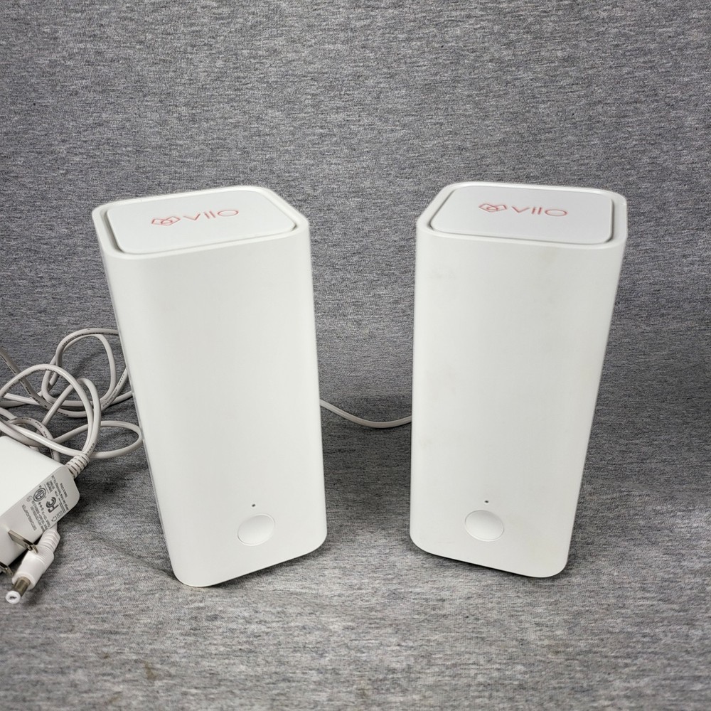 Vilo Mesh Wi-Fi System Model VLWF01 2-Pack with power cord