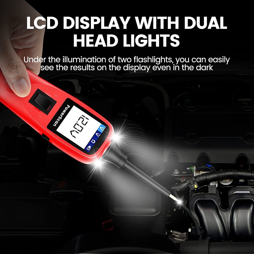 Autel PowerScan PS100 Electrical Diagnostic 12V/24V AVOmeter Circuit Tester Tool