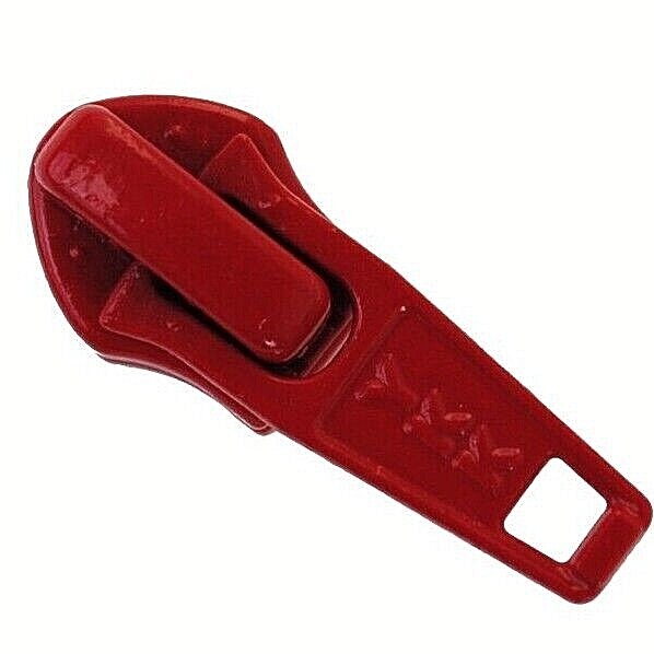 YKK Automatic Slide for 5MM Spiral in Red Color Code 519