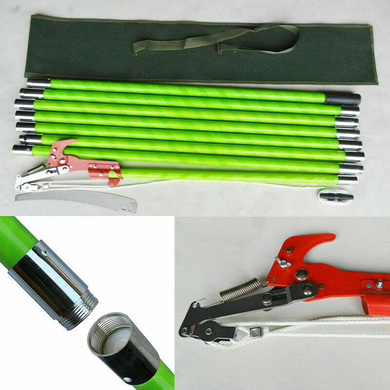 Enhanced 26 Feet Tree Saw Pruner Durable Tree Pole Pruner Tree Saw #211071