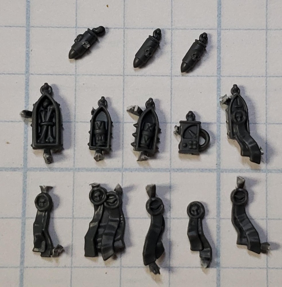 Warhammer 40k Space Marine Bits Heavy Intercessor Gravis Honors & Purity Seals
