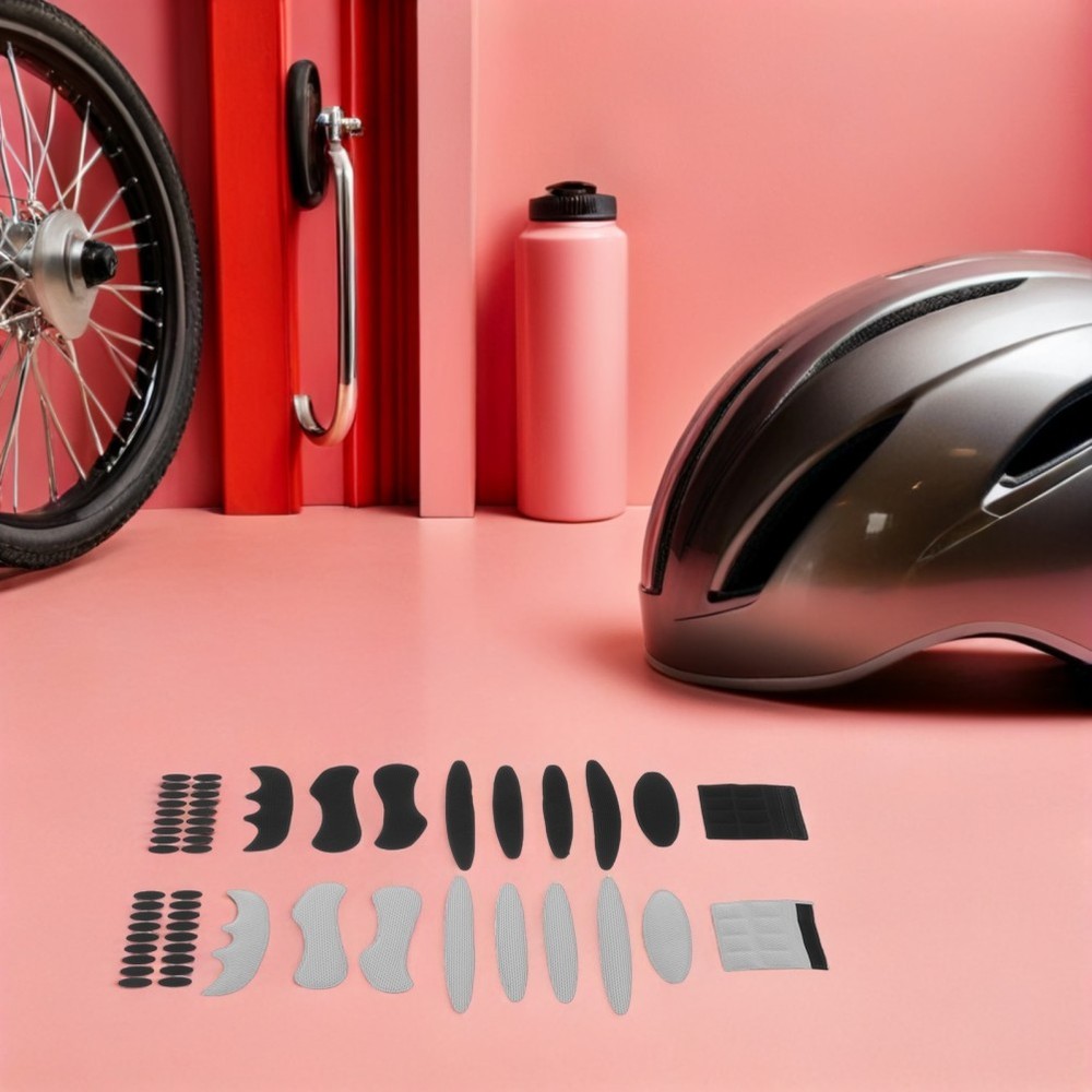 2 Sets Bicycle Pads Cycling Replacement Hardhat Cap Liner
