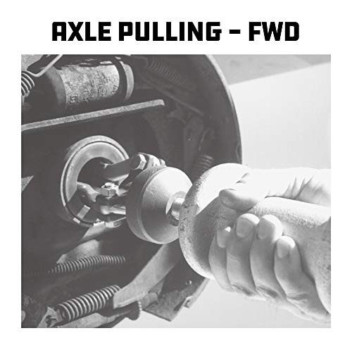 Master Axle Puller Tool Set, Remove Car Front and Rear, Bearings and 21 Piece